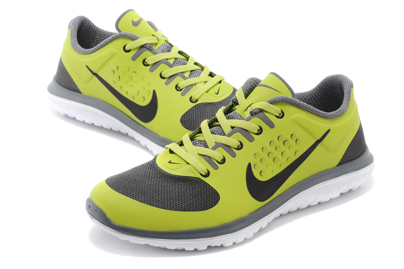 Nike FS Lite running sans chaussures jaune noir (4)